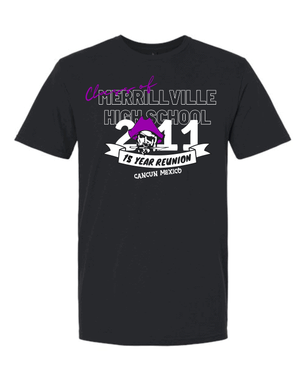 MHS 15 Year Reunion – Men's Black T-Shirt