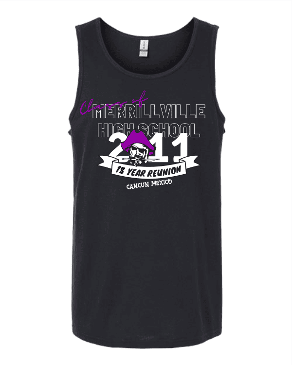 MHS 15 Year Reunion – Men's Black Tank Top