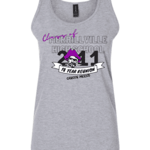 MHS 15 Year Reunion – Ladies Sport Gray Tank Top
